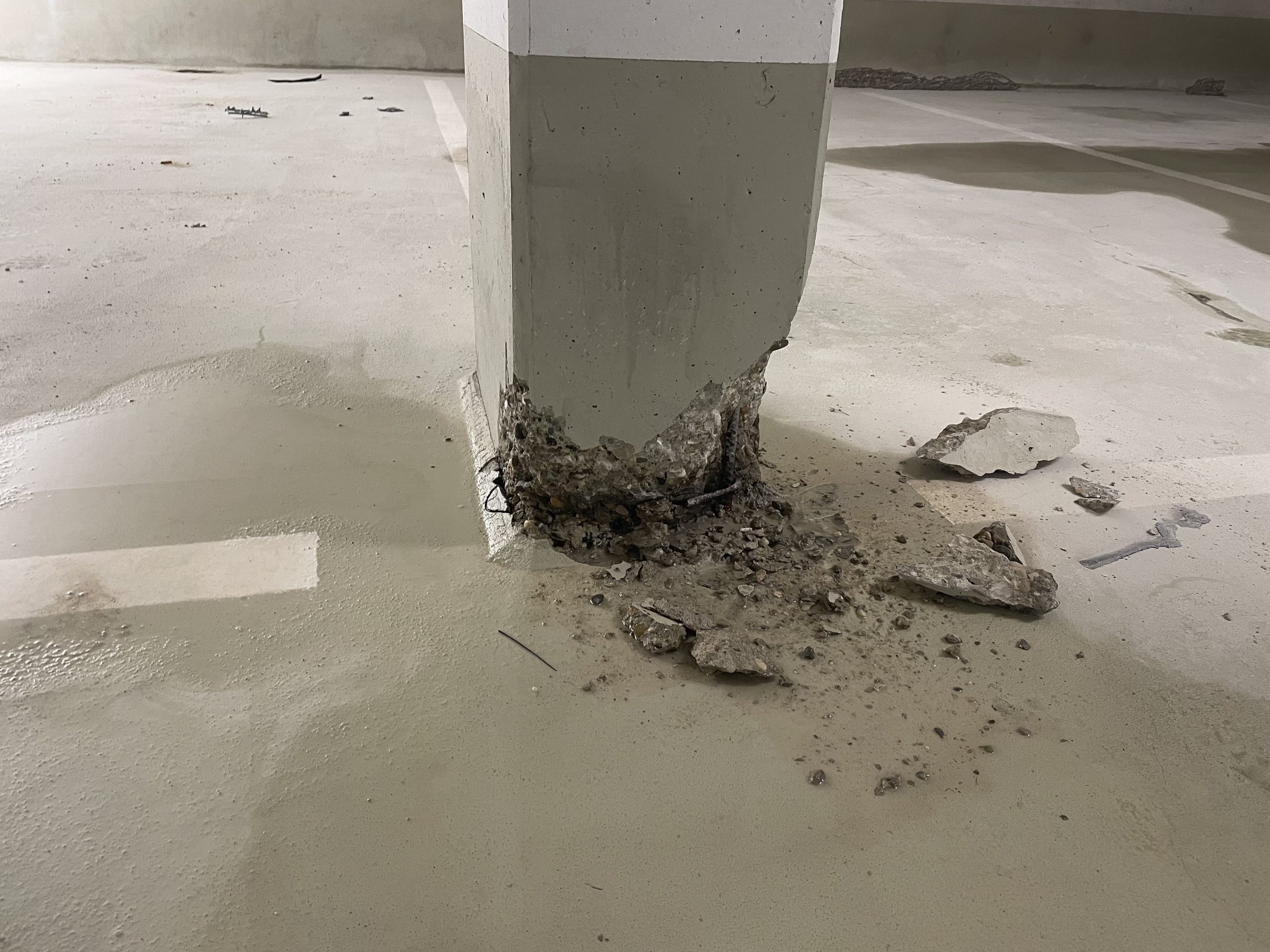Weitere Betonschäden im Rahmen einer Sanierungsbewertung